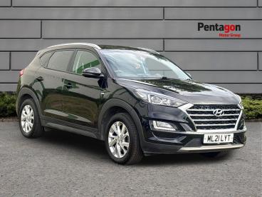 SPOTICAR Hyundai Tucson 1.6 Crdi Mhev Se Nav Euro 6 (s/s) 5dr Used Car - Suv Hybrid Black - Derby - 1200642838_1