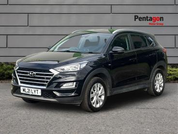 SPOTICAR Hyundai Tucson 1.6 Crdi Mhev Se Nav Euro 6 (s/s) 5dr Used Car - Suv Hybrid Black - Derby - 1200642838_3