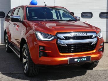 SPOTICAR Isuzu D-max 1.9 Td Dl40 Auto 4wd Euro 6 (s/s) 4dr Used Car - Commercial Vehicle Diesel Orange - Devizes - 1200551855_1