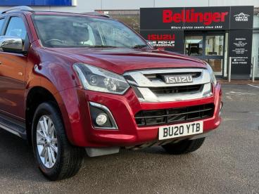 SPOTICAR Isuzu D-max 1.9 Td Utah Auto 4wd Euro 6 4dr Used Car - Commercial Vehicle Diesel Red - Wantage - 1200554253_4