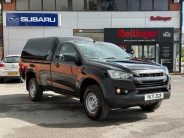 SPOTICAR Isuzu D-max 1.9 Td Utility 4wd Euro 6 (s/s) 2dr Used Car - Commercial Vehicle Diesel Black - Wantage - 1200599320_1