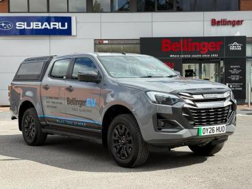 SPOTICAR Isuzu D-max 66.9kwh Ev-cross Auto 4wd 4dr Used Car - Commercial Vehicle Electric Grey - Wantage - 1200624867_1