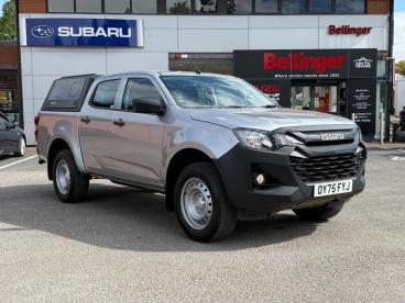 SPOTICAR Isuzu D-max 1.9 Td Utility Diff Lock 4wd Euro 6 (s/s) 4dr Used Car - Commercial Vehicle Diesel Silver - Wantage - 1200626134_1