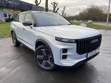 SPOTICAR Jaecoo 7 J7 1.5t Shs 18.3kwh Luxury Auto Euro 6 (s/s) 5dr Used Car - Suv Plug-in Hybrid Silver - Swansea - 1200574266_1