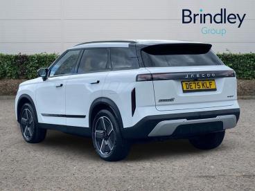 SPOTICAR Jaecoo 7 J7 1.5t Shs 18.3kwh Luxury Auto Euro 6 (s/s) 5dr Used Car - Suv Plug-in Hybrid White - Cannock - 1200590869_3