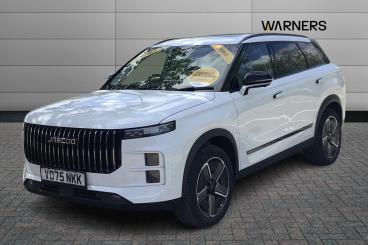 SPOTICAR Jaecoo 7 J7 1.5t Shs 18.3kwh Luxury Auto Euro 6 (s/s) 5dr Used Car - Suv Plug-in Hybrid White - Gloucester - 1200597259_2