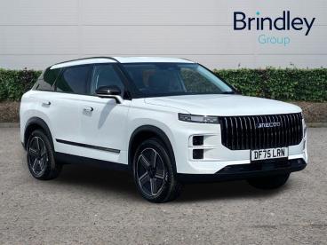 SPOTICAR Jaecoo 7 J7 1.5t Shs 18.3kwh Luxury Auto Euro 6 (s/s) 5dr Used Car - Suv Plug-in Hybrid White - Cannock - 1200604246_1
