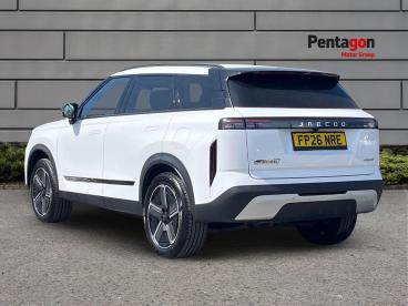 SPOTICAR Jaecoo 7 J7 1.5t Shs 18.3kwh Luxury Auto Euro 6 (s/s) 5dr Used Car - Suv Plug-in Hybrid White - Barnsley - 1200631578_2