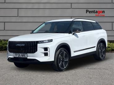 SPOTICAR Jaecoo 7 J7 1.5t Shs 18.3kwh Luxury Auto Euro 6 (s/s) 5dr Used Car - Suv Plug-in Hybrid White - Barnsley - 1200631578_3