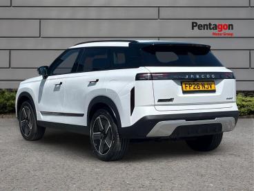 SPOTICAR Jaecoo 7 J7 1.5t Shs 18.3kwh Luxury Auto Euro 6 (s/s) 5dr Used Car - Suv Plug-in Hybrid White - Barnsley - 1200631579_2