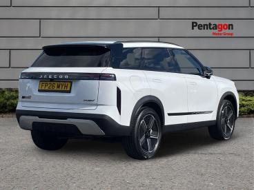 SPOTICAR Jaecoo 7 J7 1.5t Shs 18.3kwh Luxury Auto Euro 6 (s/s) 5dr Used Car - Suv Plug-in Hybrid White - Sheffield - 1200633053_4
