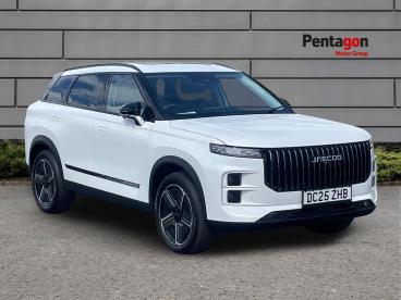 SPOTICAR Jaecoo 7 J7 1.5t Shs 18.3kwh Luxury Auto Euro 6 (s/s) 5dr Used Car - Suv Plug-in Hybrid White - Sheffield - 1200633058_1