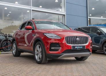 SPOTICAR Jaguar E-pace 2.0 P200 Mhev Se Auto Awd Euro 6 (s/s) 5dr Used Car - Suv Petrol Red - Aldershot - 1200622625_1