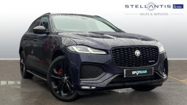 SPOTICAR Jaguar F-pace 2.0 D200 Mhev R-dynamic Hse Black Auto Awd Euro 6 Used Car - Suv Diesel Blue - Salford - 1200571249_1
