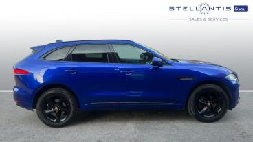 SPOTICAR Jaguar F-pace 2.0 D180 R-sport Auto Awd Euro 6 (s/s) 5dr Used Car - Suv Diesel Blue - Stockport - 1200586416_2