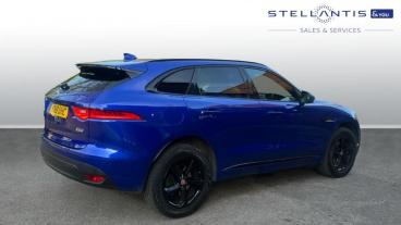 SPOTICAR Jaguar F-pace 2.0 D180 R-sport Auto Awd Euro 6 (s/s) 5dr Used Car - Suv Diesel Blue - Stockport - 1200586416_3