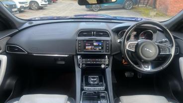 SPOTICAR Jaguar F-pace 2.0 D180 R-sport Auto Awd Euro 6 (s/s) 5dr Used Car - Suv Diesel Blue - Stockport - 1200586416_4