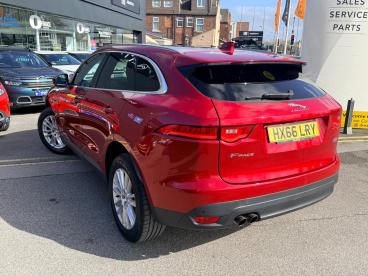 SPOTICAR Jaguar F-pace 2.0 D180 Portfolio Auto Awd Euro 6 (s/s) 5dr Used Car - Suv Diesel Red - Wakefield - 1200590132_3