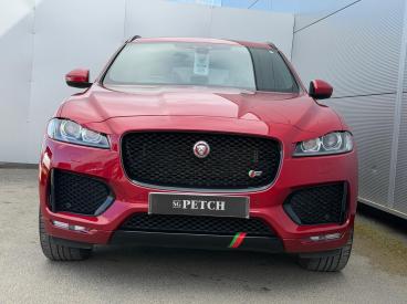 SPOTICAR Jaguar F-pace 3.0 V6 S Auto Awd Euro 6 (s/s) 5dr Used Car - Suv Petrol Red - Darlington - 1200590828_2