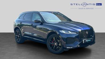 SPOTICAR Jaguar F-pace 2.0 P250i R-dynamic Black Auto Awd Euro 6 (s/s) 5d Used Car - Suv Petrol Blue - Bristol - 1200602800_1