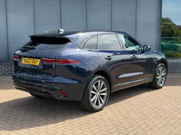 SPOTICAR Jaguar F-pace 2.0 P250i R-dynamic Se Black Auto Awd Euro 6 (s/s) Used Car - Suv Petrol Blue - Norwich - 1200614676_5