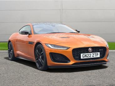 SPOTICAR Jaguar F-type 5.0 V8 R-dynamic Auto Euro 6 (s/s) 2dr Used Car - Coupe Petrol Grey - Selby - 1200624119_1