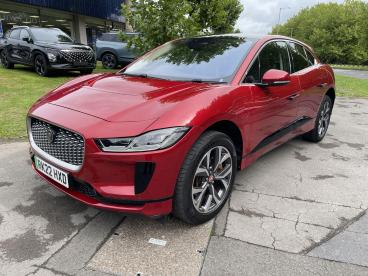 SPOTICAR Jaguar I-pace 400 90kwh Hse Auto 4wd 5dr Used Car - Suv Electric Red - Swansea - 1200633632_3