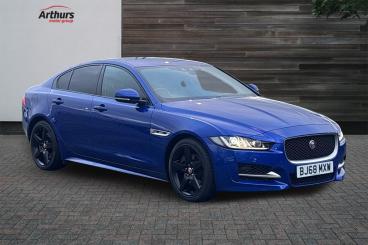 SPOTICAR Jaguar Xe 2.0i Gpf R-sport Auto Euro 6 (s/s) 4dr Used Car - Saloon Petrol Blue - Newtown - 1200571007_1