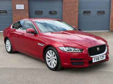 SPOTICAR Jaguar Xe 2.0d Portfolio Auto Euro 6 (s/s) 4dr Used Car - Saloon Diesel Red - Billinghay - 1200598280_1
