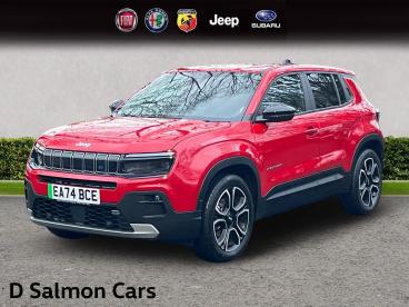 SPOTICAR Jeep Avenger 54kwh Altitude Auto 5dr Used Car - Suv Electric Red - Colchester - 1200474878_4