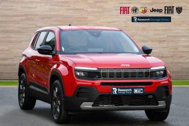 SPOTICAR Jeep Avenger 54kwh Altitude Auto 5dr Used Car - Suv Electric Red - Nuneaton - 1200503041_1