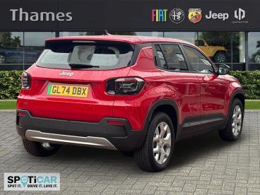 SPOTICAR Jeep Avenger 54kwh Altitude Auto 5dr Used Car - Suv Electric Red - Tunbridge Wells - 1200519645_3