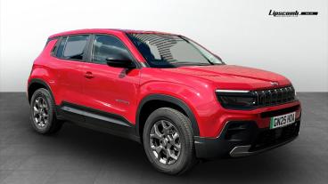 SPOTICAR Jeep Avenger 54kwh Longitude Auto 5dr Used Car - Suv Electric Red - Canterbury - 1200527928_1