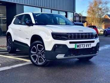 SPOTICAR Jeep Avenger 54kwh Summit Auto 5dr Used Car - Suv Electric White - Cheltenham - 1200536017_1