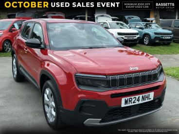 SPOTICAR Jeep Avenger 1.2 Altitude Euro 6 (s/s) 5dr Used Car - Suv Petrol Red - Swansea - 1200544391_1