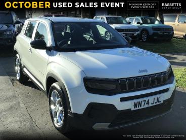 SPOTICAR Jeep Avenger 1.2 Altitude Euro 6 (s/s) 5dr Used Car - Suv Petrol White - Swansea - 1200544554_1