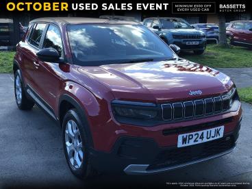 SPOTICAR Jeep Avenger 1.2 Altitude Euro 6 (s/s) 5dr Used Car - Suv Petrol Red - Swansea - 1200545972_1