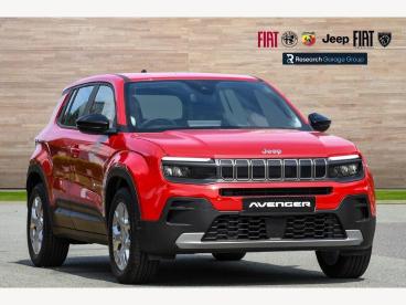 SPOTICAR Jeep Avenger 54kwh E-altitude Auto 5dr Used Car - Suv Electric Red - Nuneaton - 1200547521_1