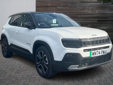 SPOTICAR Jeep Avenger 54kwh Summit Auto 5dr Used Car - Suv Electric White - Swindon - 1200547548_1