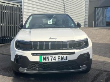 SPOTICAR Jeep Avenger 54kwh Summit Auto 5dr Used Car - Suv Electric White - Swindon - 1200547548_2