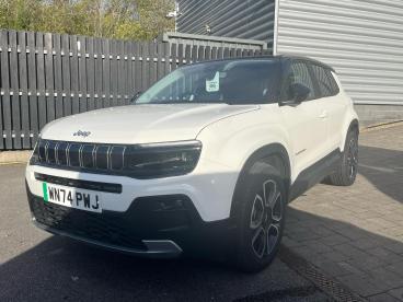SPOTICAR Jeep Avenger 54kwh Summit Auto 5dr Used Car - Suv Electric White - Swindon - 1200547548_3