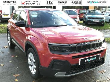 SPOTICAR Jeep Avenger 1.2 Altitude Euro 6 (s/s) 5dr Used Car - Suv Petrol Red - Swansea - 1200548588_1