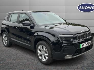 SPOTICAR Jeep Avenger 54kwh Altitude Auto 5dr Used Car - Suv Electric Black - Southampton - 1200548627_1