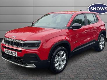 SPOTICAR Jeep Avenger 1.2 Altitude Euro 6 (s/s) 5dr Used Car - Suv Petrol Red - Southampton - 1200550898_3