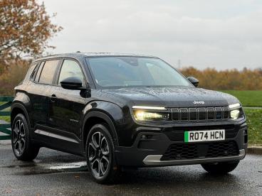 SPOTICAR Jeep Avenger 54kwh 1st Edition Auto 5dr Used Car - Suv Electric Red - Balsall Common - 1200556439_1