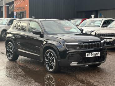 SPOTICAR Jeep Avenger 1.2 Summit Euro 6 (s/s) 5dr Used Car - Suv Petrol Black - Leicester - 1200556799_1