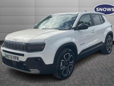 SPOTICAR Jeep Avenger 54kwh Summit Auto 5dr Used Car - Suv Electric White - Southampton - 1200558913_3