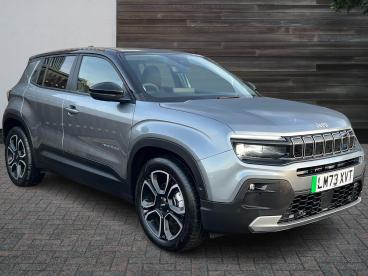 SPOTICAR Jeep Avenger 54kwh 1st Edition Auto 5dr Used Car - Suv Electric Grey - Swindon - 1200564865_1