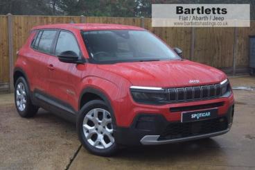 SPOTICAR Jeep Avenger 1.2 Altitude Euro 6 (s/s) 5dr Used Car - Suv Petrol Red - St Leonards On Sea - 1200567963_1