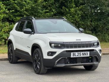 SPOTICAR Jeep Avenger 1.2 E-hybrid Overland Dct E-awd Euro 6 (s/s) 5dr Used Car - Suv Hybrid White - Balsall Common - 1200568196_1